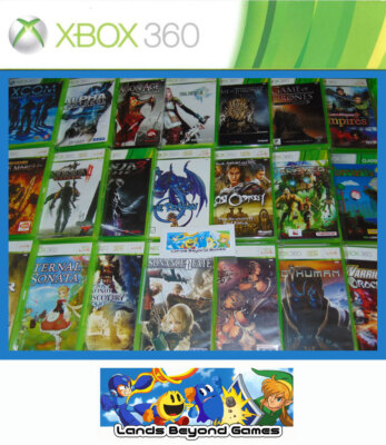 Xbox 360 Videospiele Microsoft RPG Strategie Action Abenteuer Hack n' Slash