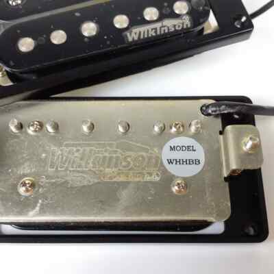 Guitar Humbueker Pickups Set Black Wilkinson Humbueker Double Row Open Electric