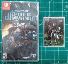 Star Wars Republic Commando - Limited Run #103 - Nintendo Switch - NEW + 1 card