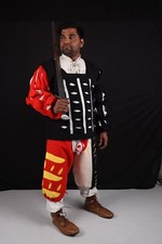 Landsknecht Dress, Landsknecht Woolen Shirt,Renaissance Pants Chemise