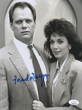 FRED DRYER Hand Signed HUNTER 8x10 Photo Rick AUTHENTIC Autograph JSA COA Cert