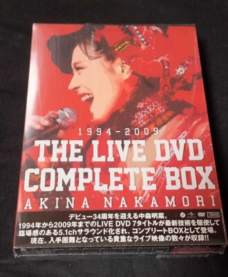Akina Nakamori THE LIVE DVD COMPLETE BOX Japanese Pop Diva | eBay