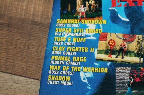 RARE 1995 Tips & Tricks Video Game Magazine Volume 1 Number 4 Mortal Kombat 2 - Picture 4 of 15