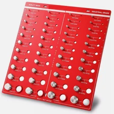 new Nut and Bolt Thread Checker 44 Thread Identifier Gauge Inch and Metric Screw