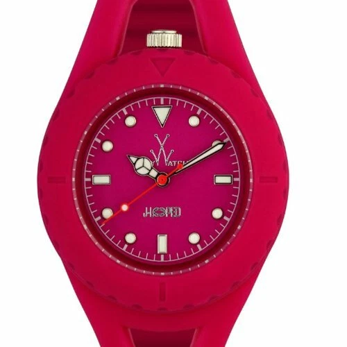 Toy Watch Jelly LPD Pink Dial Rubber Silicone Quartz Ladies Watch