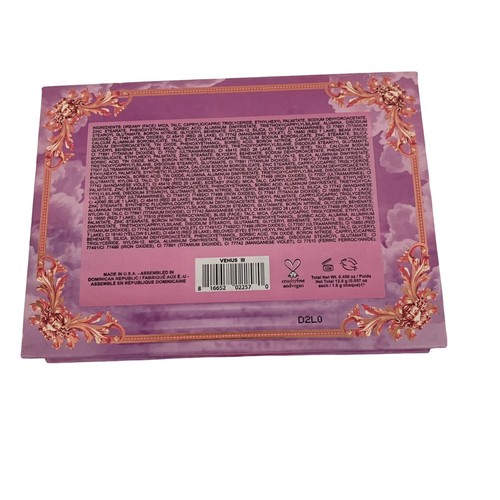 Lime Crime Venus III Eyeshadow Pallet w. Mirror NEW High Impact Color - Picture 2 of 12