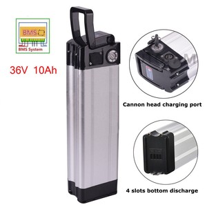 36V-10Ah-Silver-Fish-Lithium-Li-ion-Battery-for-350W-Electronic-Bicycles-E-Bike