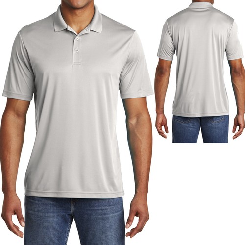 Mens Polo Shirt Performance Dri Fit Moisture Wicking XS, S, M L XL 2XL 3XL, 4XL - Picture 12 of 13