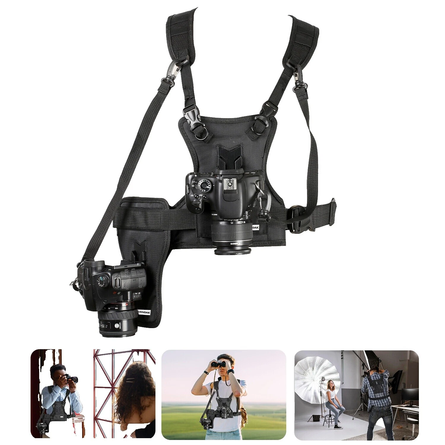 Cámara de Nylon Correas y Empuñaduras Para Casio