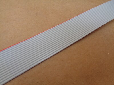 5 m x 3 m PC IDC 15-FACH Grau Flachbandkabel AWG28 28AWG 1,27 mm Raster 300 V UKSTK