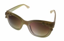 Esprit Sunglass Tan Fashion Plastic Square, Brown Gradient Lens 19465 565