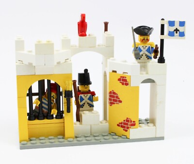 LEGO 6259 Broadside's Brig Piraten Blauröcke Fehldruck!!!