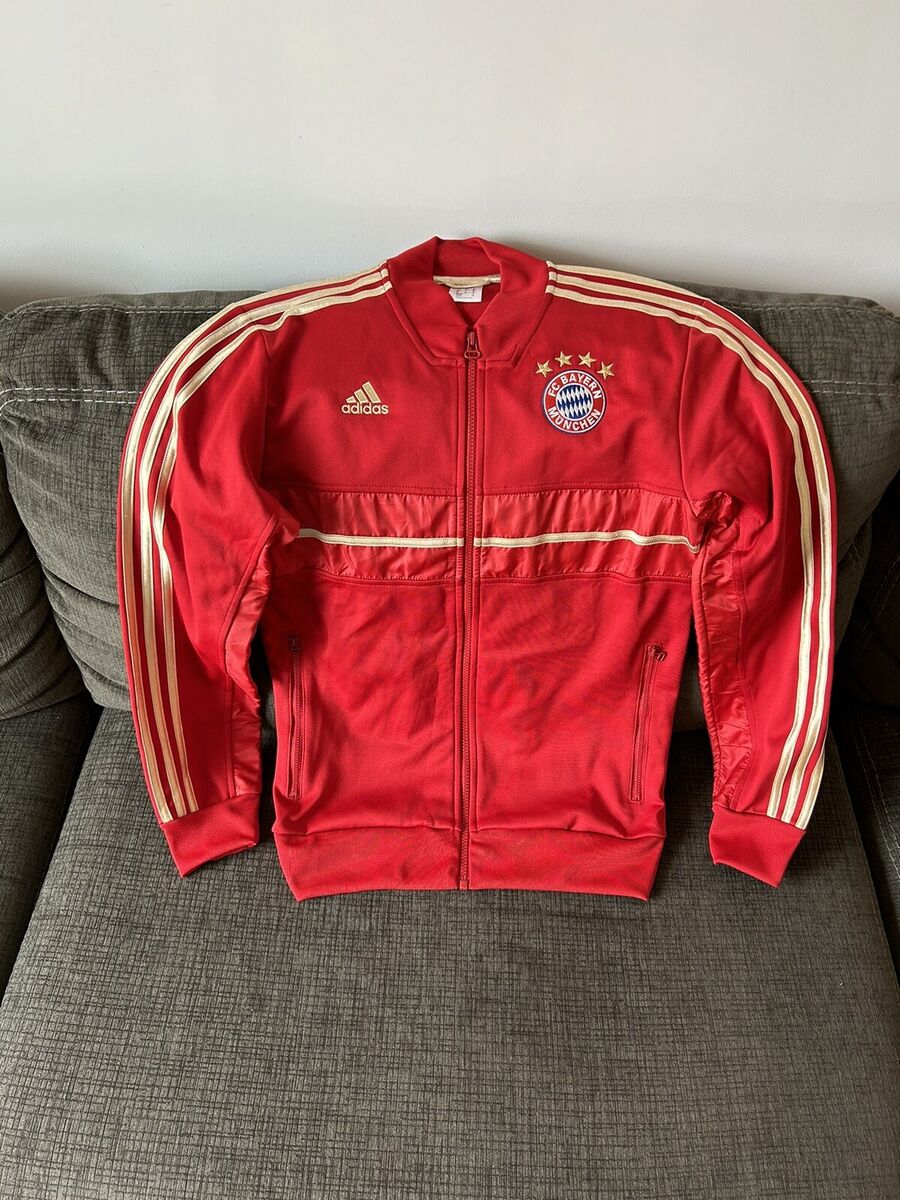 Adidas FC Bayern Munich Munchen Full-Zip Warm Up Track Adidas FC Bayern Munich Munchen Full-Zip Warm Up Track