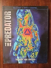 THE PREDATOR Blu Ray/DVD Target Exclusive W/ 36 page boo Limited mediabook 