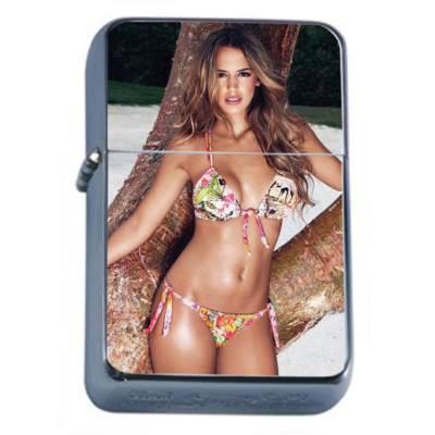 Bali Pin Up Girls D7 Flip Top Oil Lighter Wind Resistant 