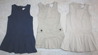 Cat & Jack Old Navy Girls Size 5 School Uniform Jumpers Dresses ~ Lot of 3