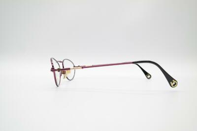 Lunettes Vintage Aigner EA398 Argent Cuivre - Cadre Ovale Métal, Unisexe