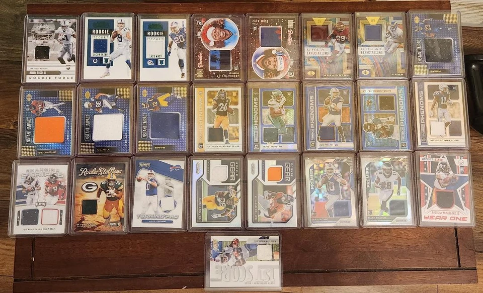 NFL Patch/Jersey/Memorabilia Cards. You Pick The Card. Random Years & Players - Image 3 of 4