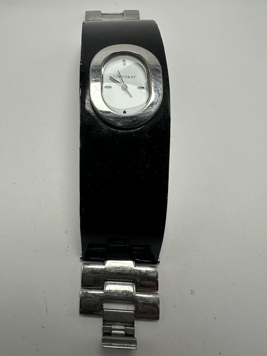 Tokyobay Ladies Watch New Battery Wide Leather Band 30MM 7  display picture 2