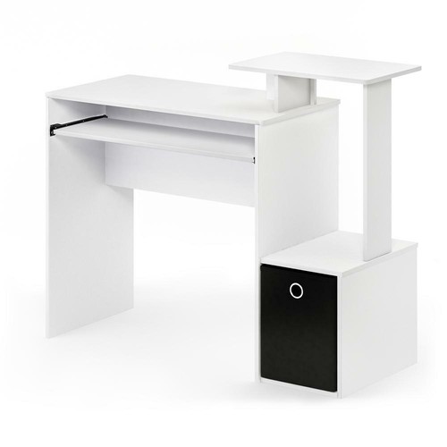 Furinno Econ Multipurpose Home Office Computer Writing Desk w/Bin,... - Picture 1 of 3