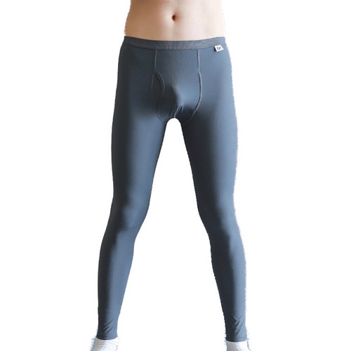 Long Johns Lounge Pants Legging Underwear Bottom Comfort Soft Solid Ultra-thin - Picture 5 of 27