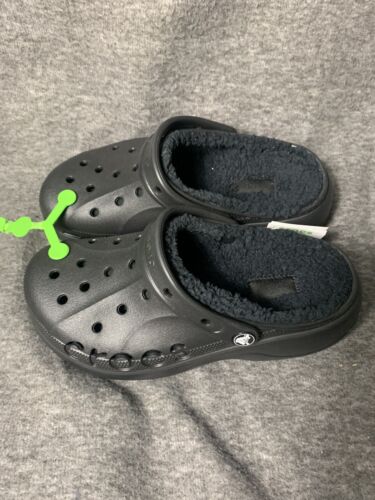 Zoccolo donna Crocs classico foderato plateau (taglia 7)US - Foto 3 di 10