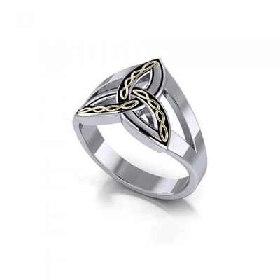 Bague Celtique Tressée En Argent Sterling 925 - Fait Main Pour Homme Et Femme