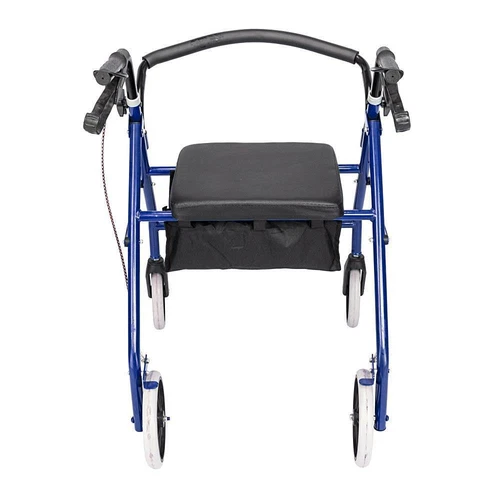 Rollator Walker with Seat and Wheels - Rolling Walker for Seniors Adjustable - Picture 7 of 9