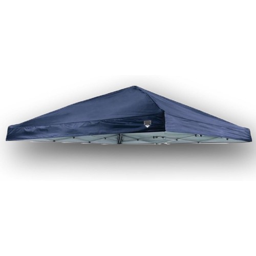 Quest Slant Leg 10x10 Canopy Top Blue Replacement Cover 64 Sq Ft - Open Box