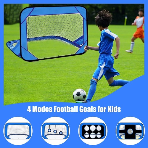 4-in-1 Fussballtor Set für Kinder Garten Fussball Mini-Tor Fußballtor Ball Tore - Bild 3 von 16