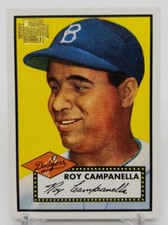2001 Topps Archives ROY CAMPANELLA 1952 Official Reprint Brooklyn Dodgers #314