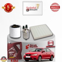 Wartungsset Filter + ÖL Seat Toledo IV 1.2 TSI 77KW 105PS Ab 2012