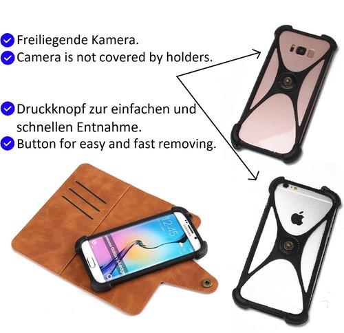 Filzhülle für iiiF150 B3 Handy-Tasche hellgrau - Bild 6 von 7