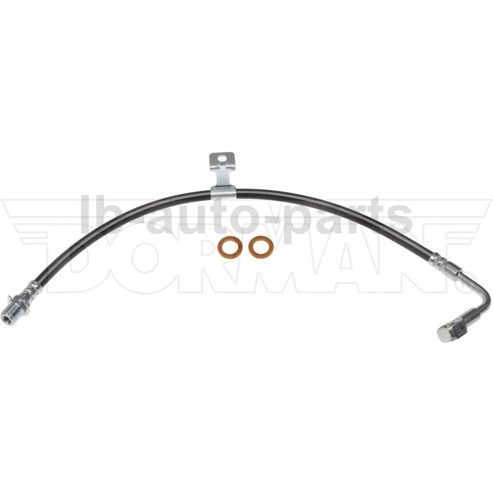 Juego de 2x mangueras de freno delanteras para Chevrolet R10 1987 4,3 L Foto 4 de 4