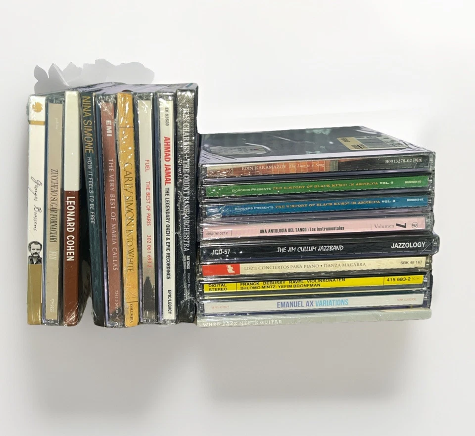 Various CDs Brand New Sealed Jazz, Classical Music, Tango, Foreign. Lot Of 18 CD Foto 4 de 4