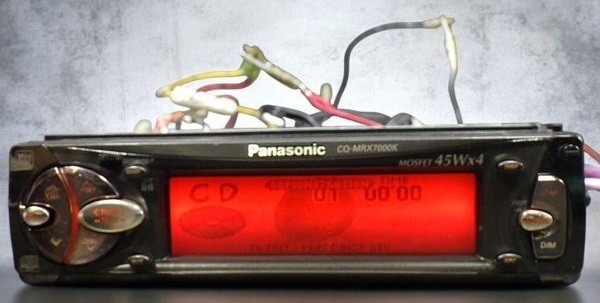 Used Panasonic CQ-MRX7000KD Car Stereo CD/MD Head Unit Tested w
