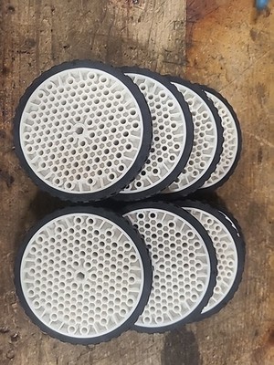 90mm Rev Robotics Duo Wheels For Robot Chassis 8pcs, In Great Shape