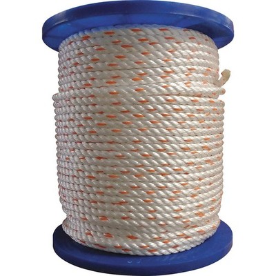 ORION ROPEWORKS 570080-W1O-00600-R8486 Gen. Purp. Utility Rope,1/4''Dia.x600'L 54
