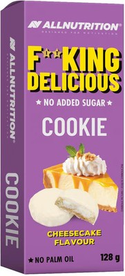 Allnutrition Fitking Delicious Cookie, 128 g Packung, Cheesecake Flavour