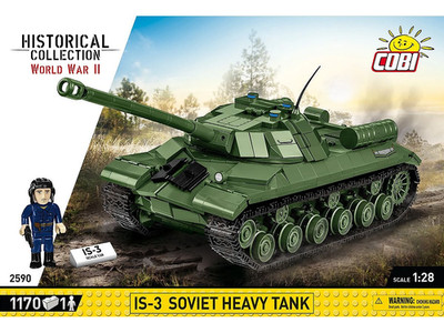 COBI - Constructor IS-3 Soviet Heavy Tank, 1/28, 2590