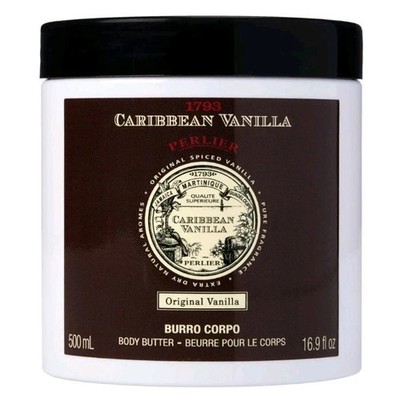 Perlier CARIBBEAN VANILLA Body Butter Original Vanilla  16.9 oz. - New