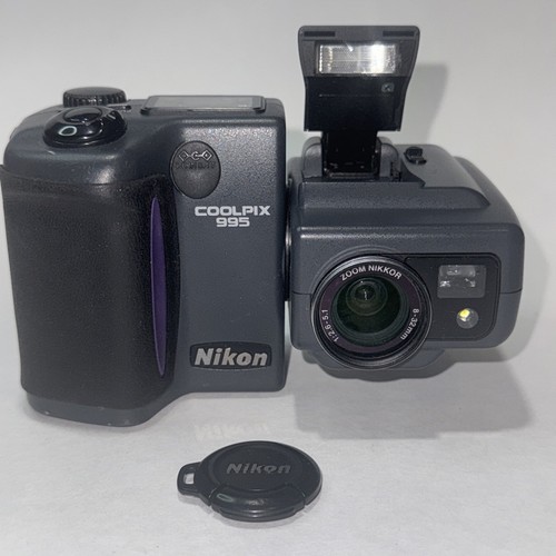 Nikon COOLPIX 995 3.34MP Digital Camera - Black Clicking Noise From Lens - Picture 1 of 6