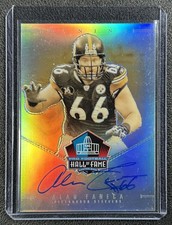 ALAN FANECA 2024 PANINI FOOTBALL HALL OF FAME PRIZM SILVER 43/50 STEELERS
