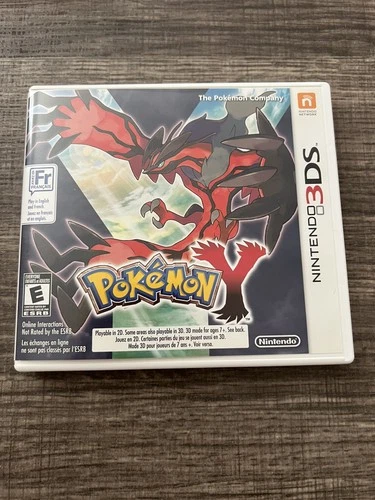 AUTHENTIC Pokemon Y Complete CIB Tested Nintendo 3DS Canadian Version