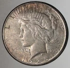 1925-S Peace Silver Dollar $1 Circulated & Cleaned