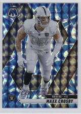 2025 Panini Mosaic Reactive Blue Mosaic Prizm Maxx Crosby #249 1ce5