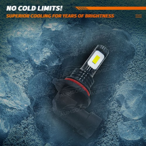 4x 9005 H11 Combo LED Headlight High Low Beam Bulbs Kit 6500K Super White Bright - Bild 10 von 12