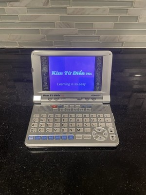 KIM TU DIEN GD6000V English Vietnamese Electronic TRANSLATOR - No Power Cord
