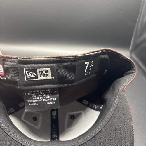 NWOT Men's San Diego Padres Brown Era 59FIFTY Fitted Hat Size 7 3/4 - Picture 6 of 6