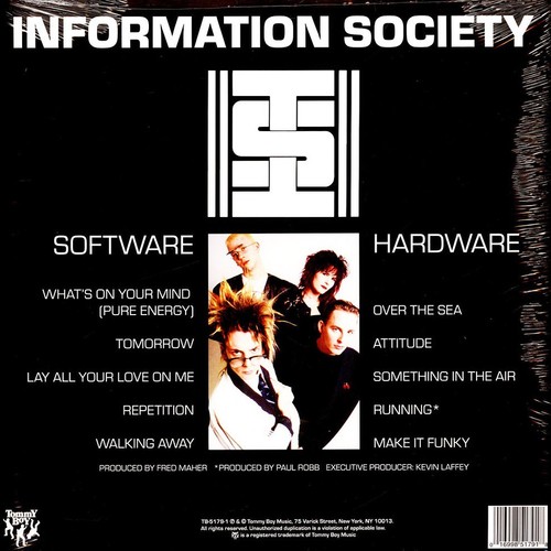 Information Society - Information Society (Vinyl LP - 1988 - US - Reissue) - Bild 2 von 2